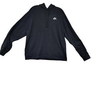 Nike Women Thin Hoodie Medium Sweatshirt 100% Cotton Athleisure Gorpcore Logo